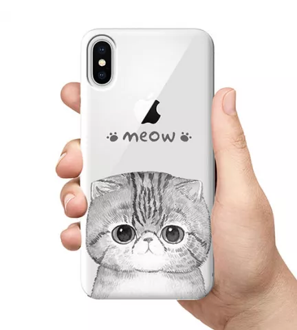 Чехол для смартфона с принтом - Котик