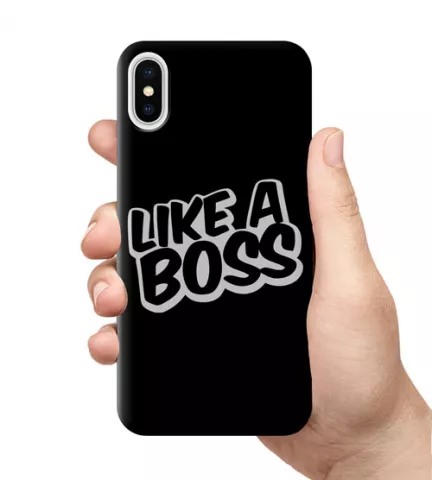 Чехол для смартфона с принтом - Like a Boss