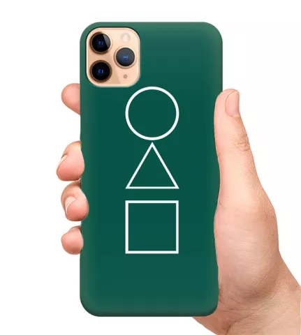Оригинальный чехол для телефона с символикой сериала "Игра в кальмара" 
