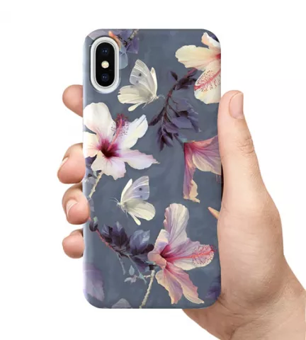 Чехол для смартфона с принтом - Цветы  