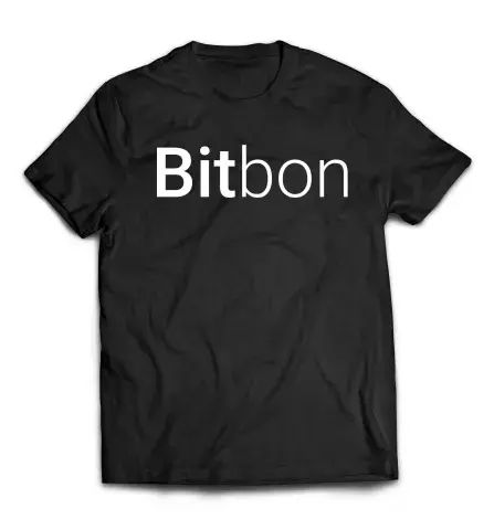 Черная футболка - Bitbon