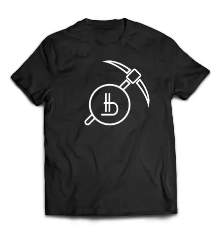 Черная футболка - Майнинг БитБон