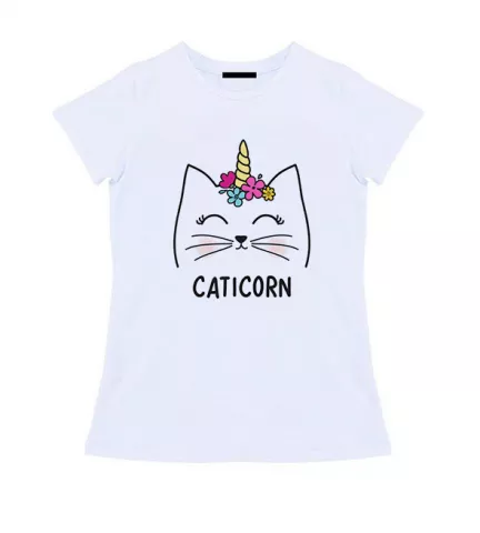 Женская футболка - Caticorn