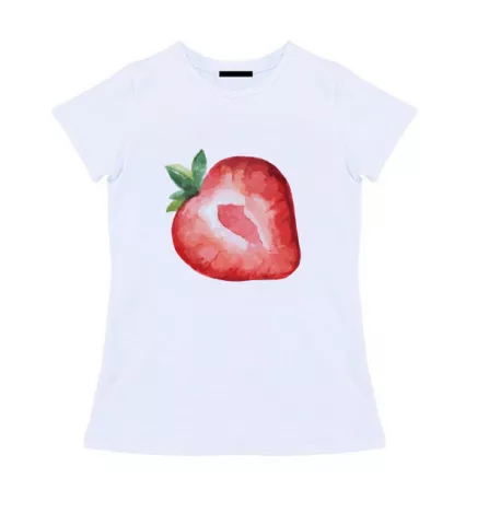 Женская футболка - Strawberry