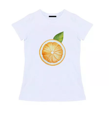 Женская футболка - Orange