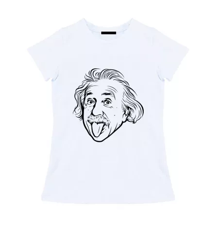 Женская футболка - Albert Einstein