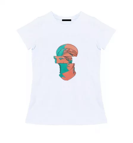 Женская футболка - Современное искусство