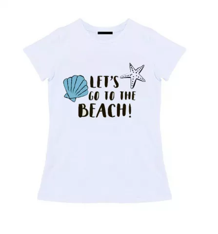 Женская футболка - Beach