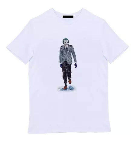 Белая мужская футболка - Joker