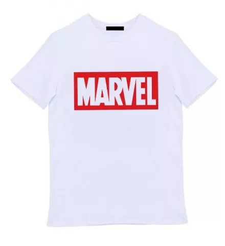 Белая мужская футболка - Marvel