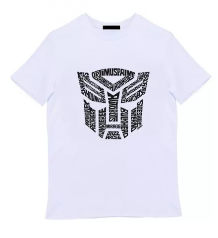 Белая мужская футболка - Transformers