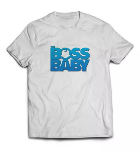 Белая футболка - Boss Baby