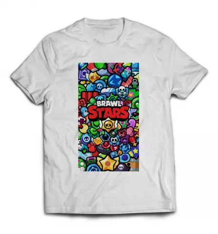 Белая футболка - Brawl Stars 