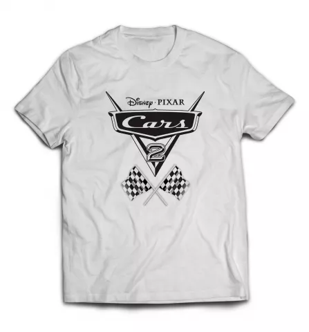 Белая футболка - Cars 2