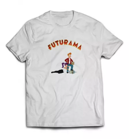 Белая футболка - Футурама 