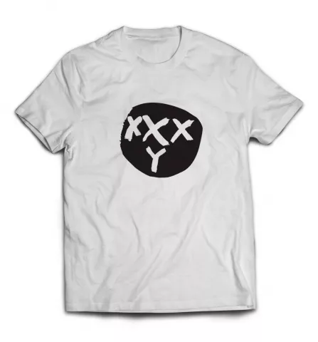 Белая футболка - Oxxxymiron лого