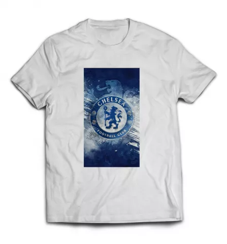 Белая футболка - Chelsea принт