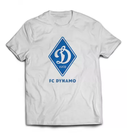 Футболка белая - FC Dynamo 