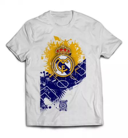 Белая футболка -  Реал Мадрид