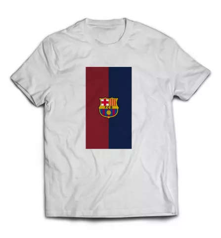 Белая футболка - ФК Барселона