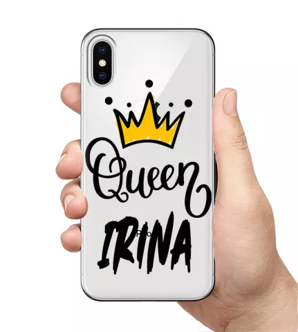 Именной чехол на ваш смартфон для королев