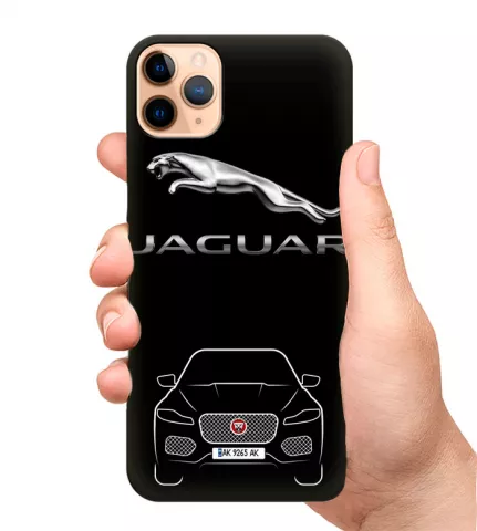 Чехол для телефона - Jaguar F с автономером