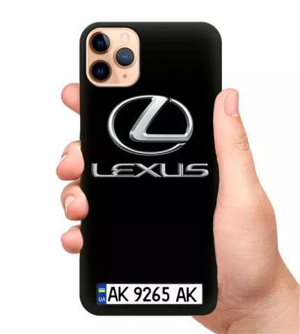 Чехол на телефон - LEXUS с автономером
