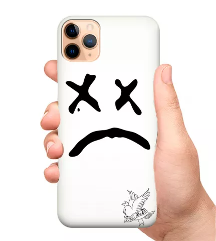 Чехол для телефона Lil Peep Sad Face