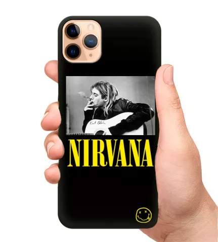 Чехол на телефон Kurt Cobain NIRVANA  