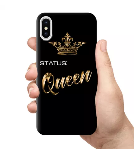 Чехол для смартфона с принтом - Status: "Queen"