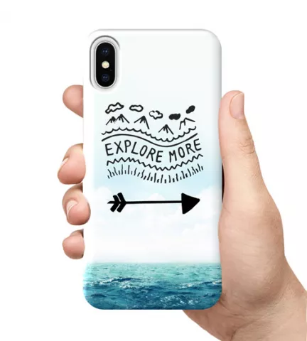 Чехол для смартфона с принтом - Explore more