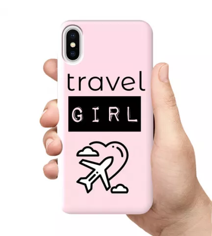 Чехол для телефона - Travel Girl