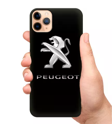 Чехол на телефон - Peugeot лого