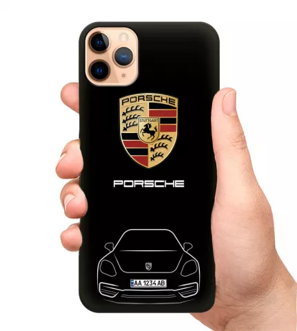 Чехол для смартфона - Porsche с автономером