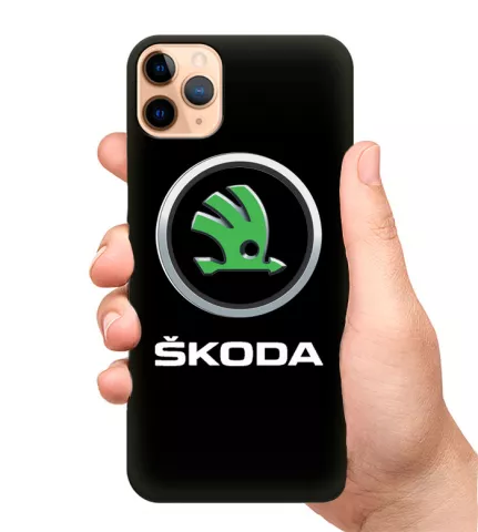 Чехол для телефона - Skoda лого