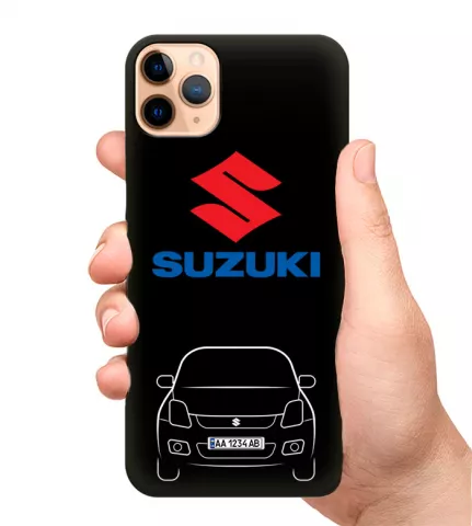Чехол для телефона - Suzuki Swift с госномером