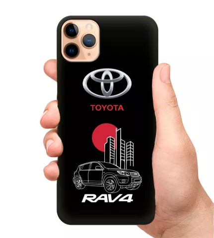 Чехол для телефона -  Toyota Rav4 дизайн