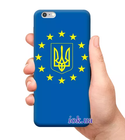 Чехол для смартфона с принтом - Украина это Европа