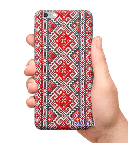 Чехол для смартфона с принтом - Украинская вышиванка