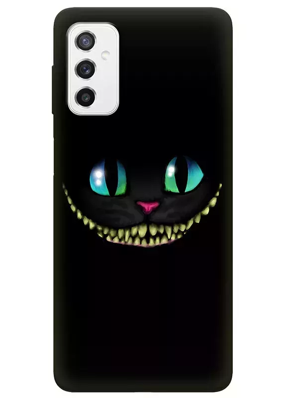Samsung M52 силиконовый чехол с картинкой - Чеширский кот