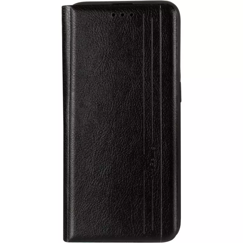 Book Cover Leather Gelius New for Oppo A12 Black