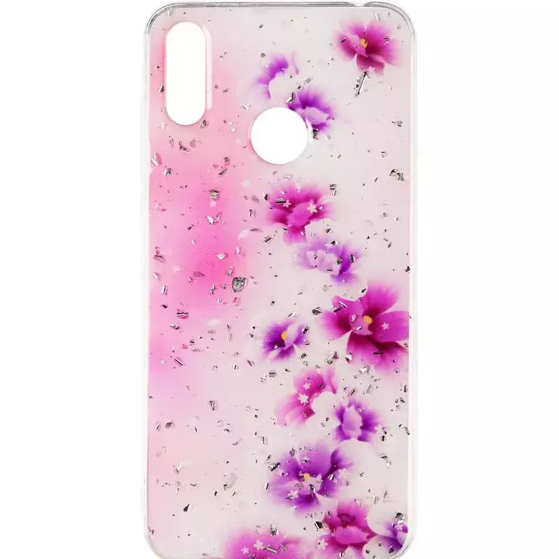 Deep Shine Flowers Case for Samsung A205 (A20) Lilac