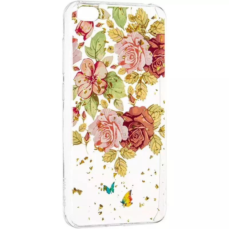 Deep Shine Flowers Case (New) for Xiaomi Redmi Go Rose