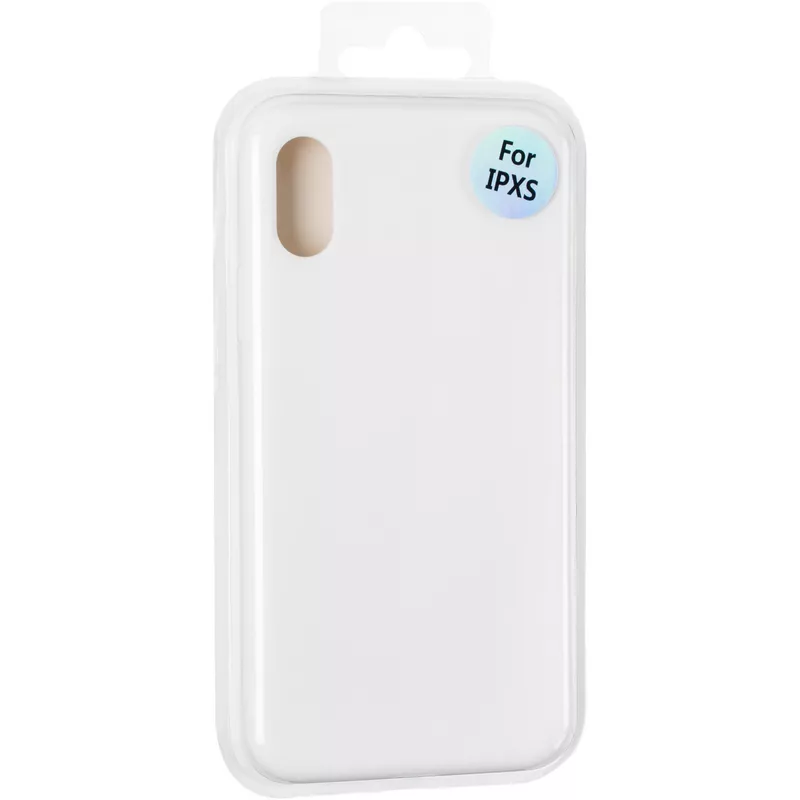 Чехол Original Full Soft Case для iPhone X/Xs (without logo) White