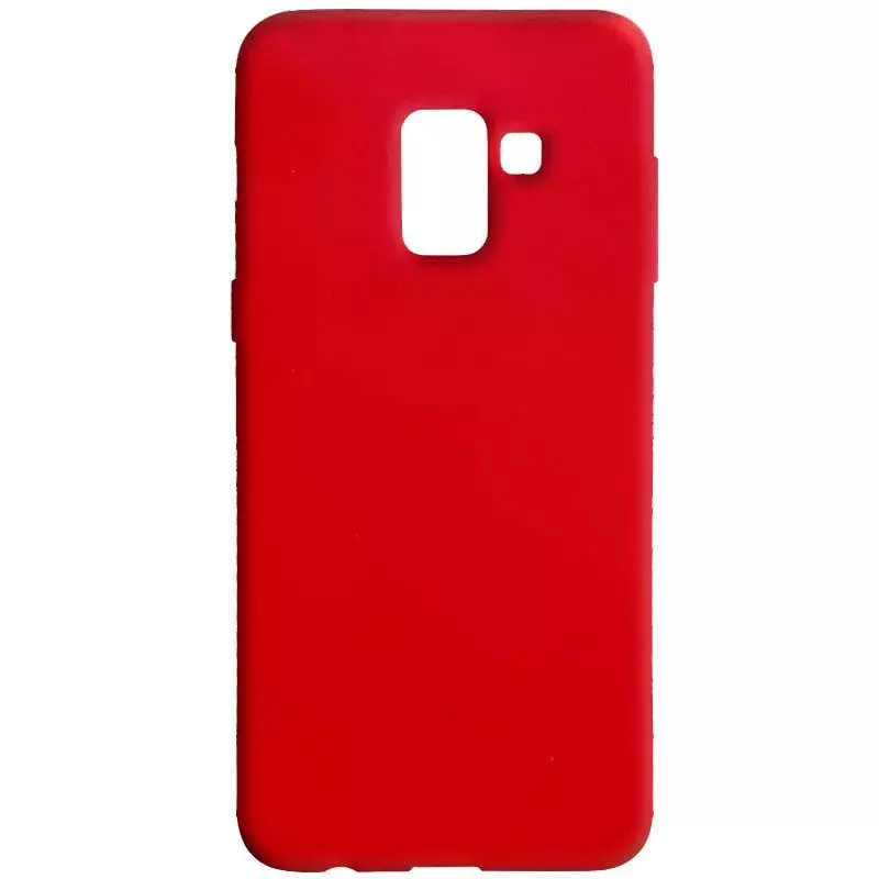 Силиконовый чехол Candy для Samsung A530 Galaxy A8 (2018), Красный