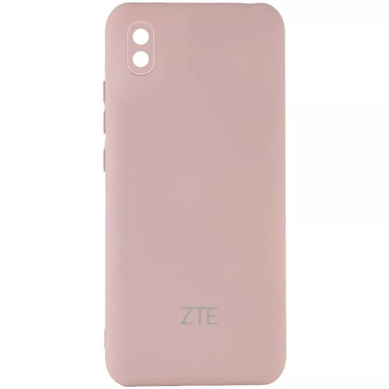 Чехол Silicone Cover My Color Full Camera (A) для ZTE Blade A3 (2020), Розовый / Pink Sand