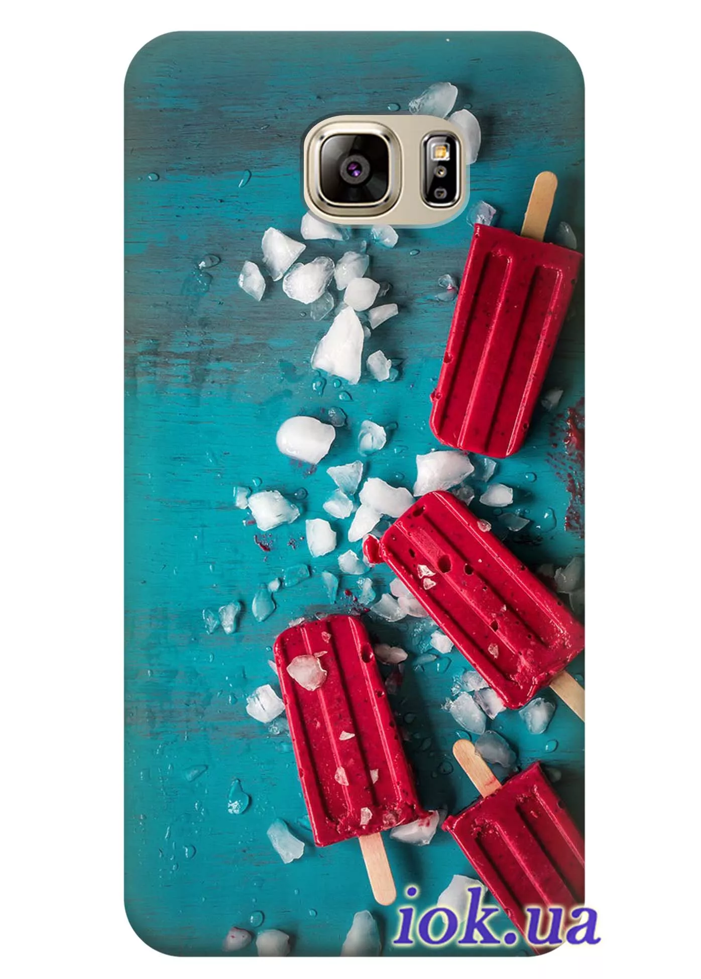 Чехол для Galaxy S7 - Мороженное 