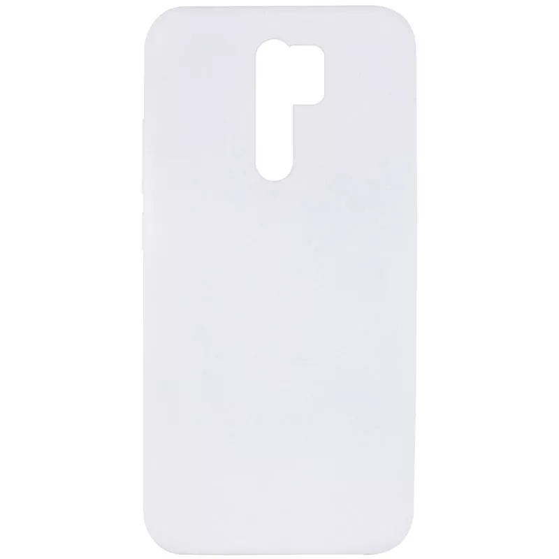 Чехол Silicone Cover Full without Logo (A) для Xiaomi Redmi 9, Белый / White