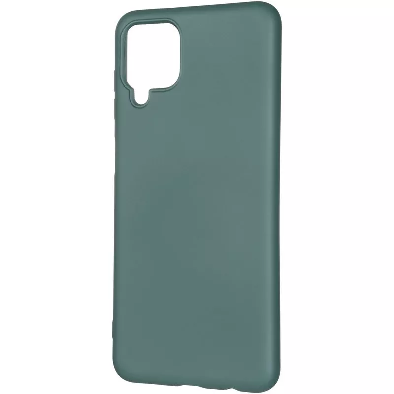 Чехол Full Soft Case для Samsung A125 (A12)/M127 (M12) Dark Green