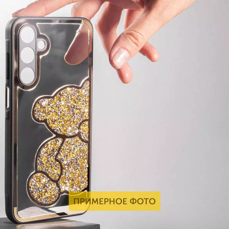 TPU+PC чехол Teddy для Xiaomi Poco M6 Pro 4G || Xiaomi Redmi Note 13 Pro 4G, Gold